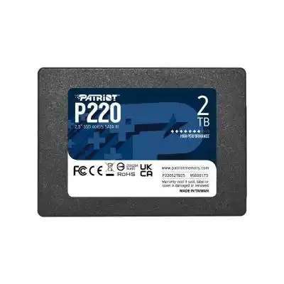 Patriot P220 2TB SSD 2.5" SATA3 550MB/s P220S2TB25