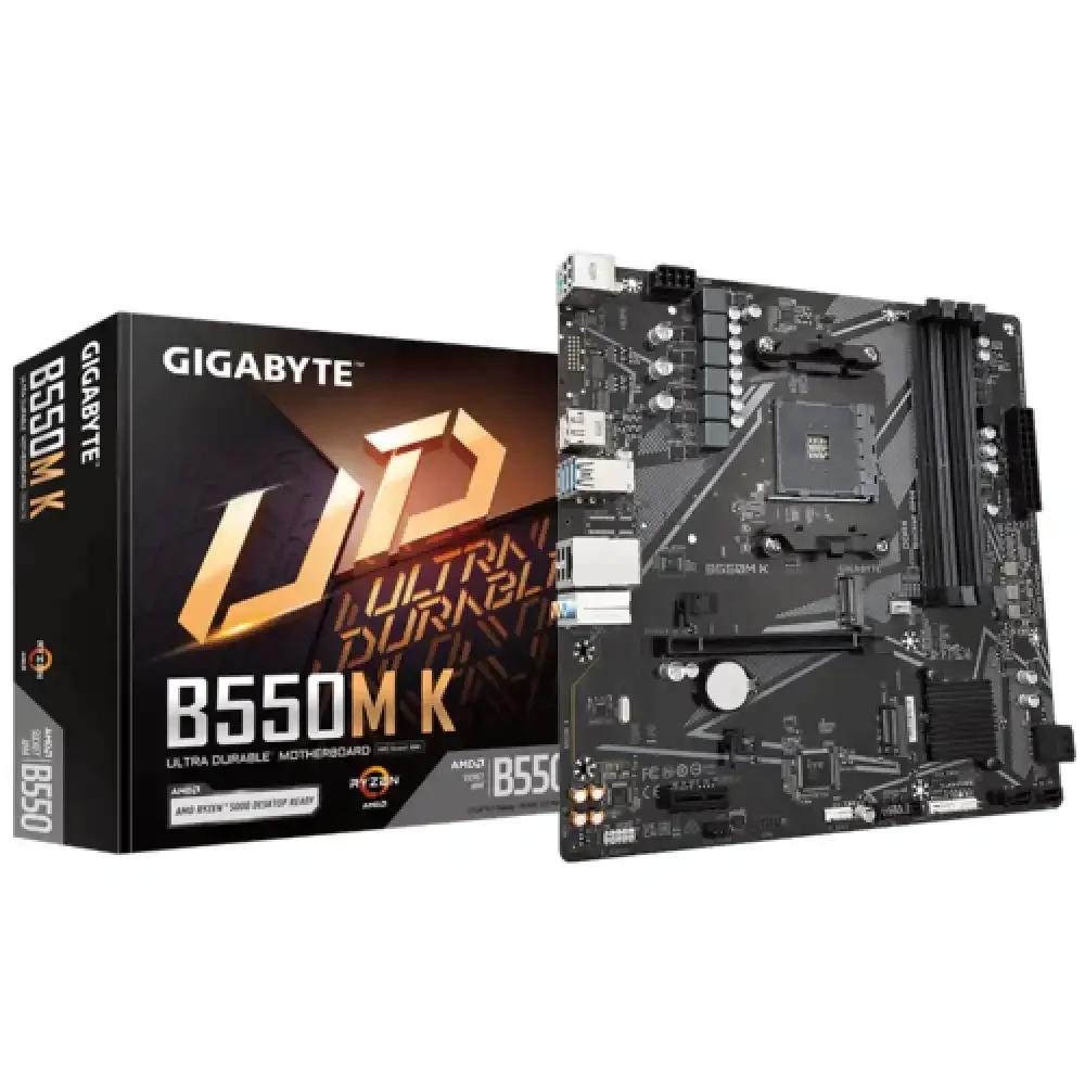 Gigabyte B550M K matična ploča AM4 DDR4 Micro ATX HDMI/DP