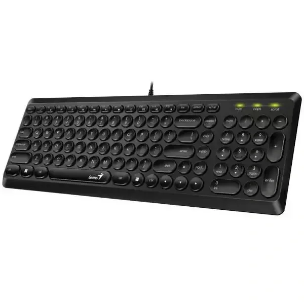 Genius SlimStar Q200 USB tastatura YU raspored crna