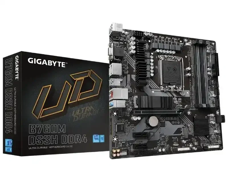 Gigabyte B760M DS3H DDR4 matična ploča LGA1700 Micro ATX HDMI/2xDP