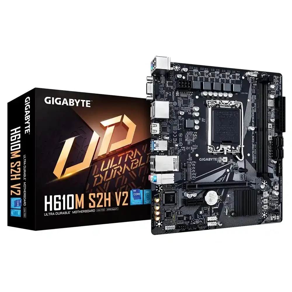 Gigabyte H610M S2H V2 matična ploča LGA1700 DDR5 Micro ATX