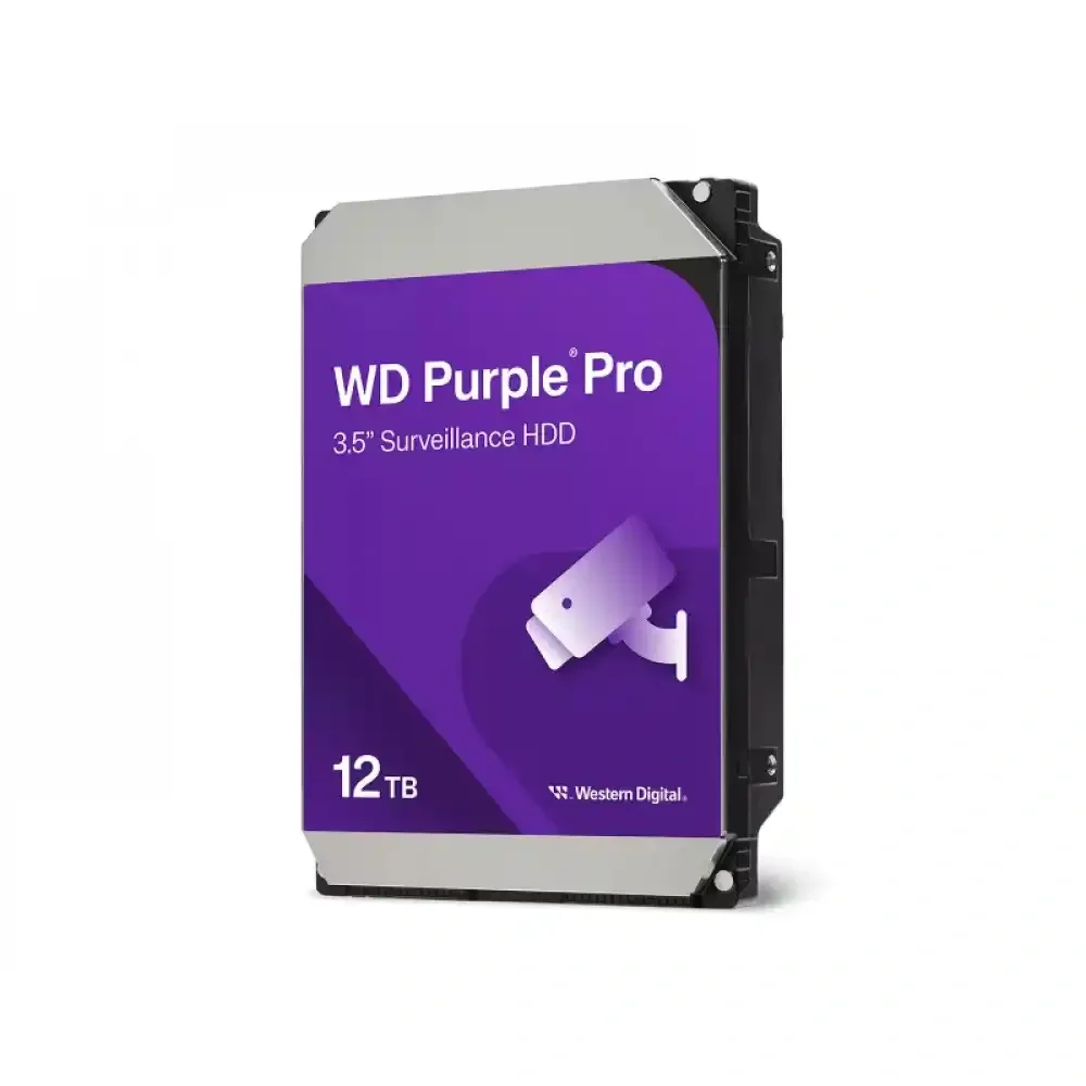 Western Digital Purple hard disk 12TB 3.5" SATA3 7200rpm WD122PURP