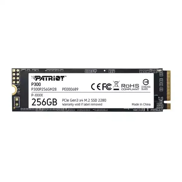 Patriot P300 SSD 256GB M.2 NVMe 1700MB/s P300P256GM28