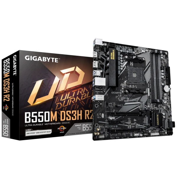 Gigabyte B550M DS3H R2 matična ploča AM4 DDR4 Micro ATX HDMI/DP