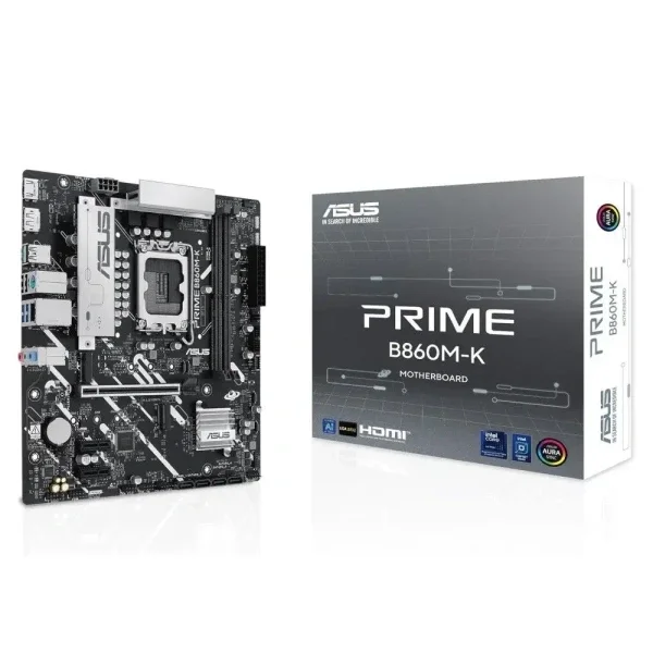 Asus PRIME B860M-K matična ploča LGA1851 DDR5 Micro ATX