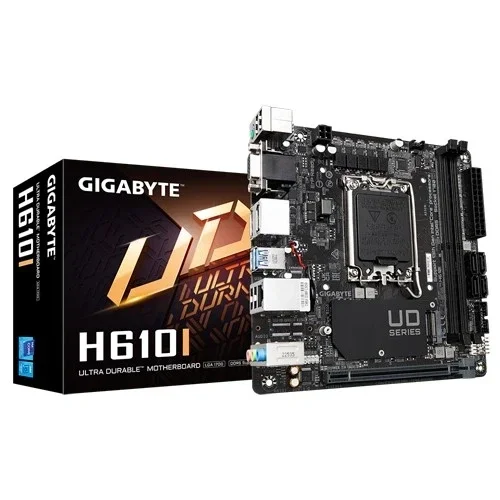 Gigabyte H610I DDR5 matična ploča LGA1700 Mini ITX HDMI 2xDP M.2