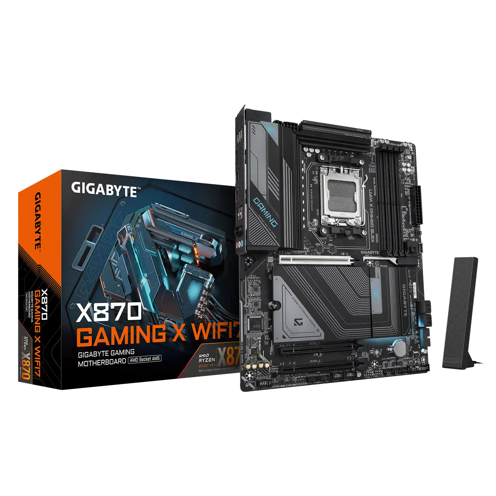 Gigabyte X870 GAMING X WIFI7 matična ploča AM5 DDR5 ATX Wi-Fi 7 USB4