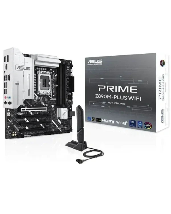 ASUS PRIME WIFI matična ploča LGA1851 DDR5 Micro ATX Wi-Fi 7 Z890M-PLUS
