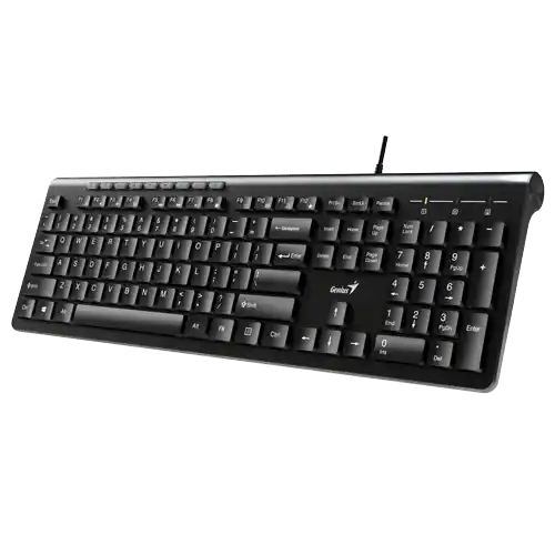 Genius SlimStar 230 II žična tastatura USB YU raspored crna