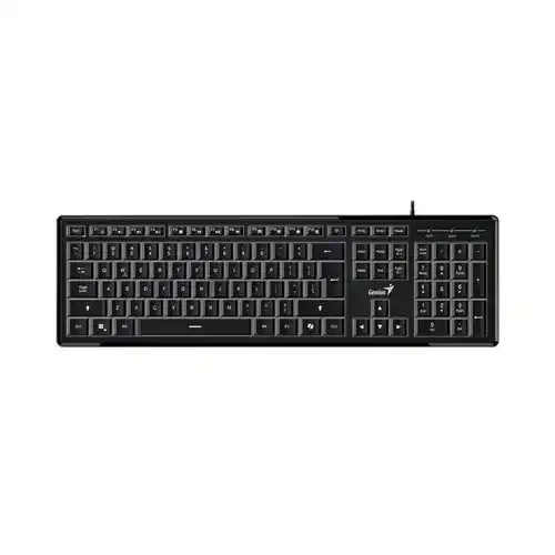 Genius SlimStar 820 II žična tastatura sa osvetljenjem USB YU crna