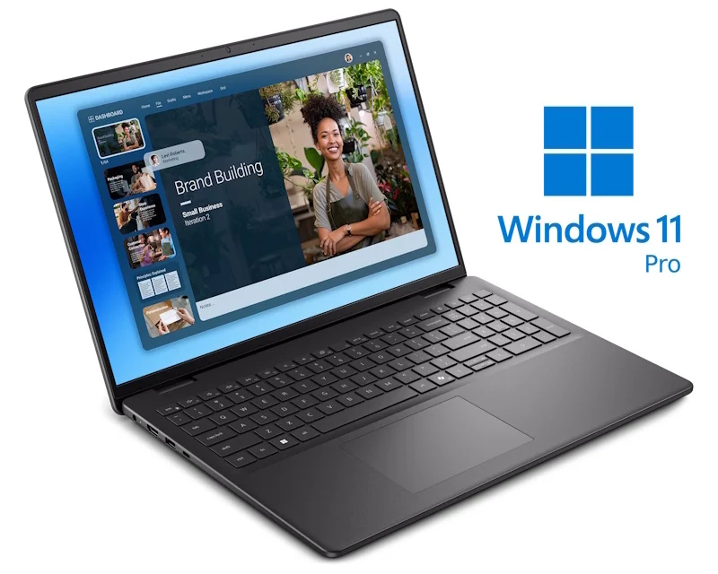 Dell 16 DC16250 laptop 16" FHD+ Intel Core 7 150U 16GB 1TB SSD Win11 Pro