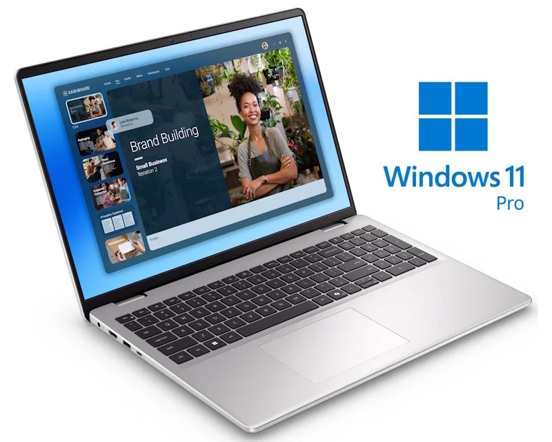 Dell 16 DC16251 laptop 16" FHD+ Intel Core 7 150U 16GB 512GB SSD Win11 Pro