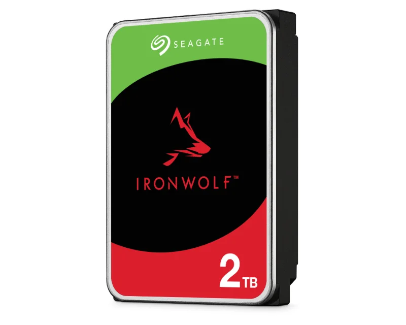 Seagate IronWolf 2TB NAS hard disk 3.5" SATA III 5400rpm 256MB ST2000VN003