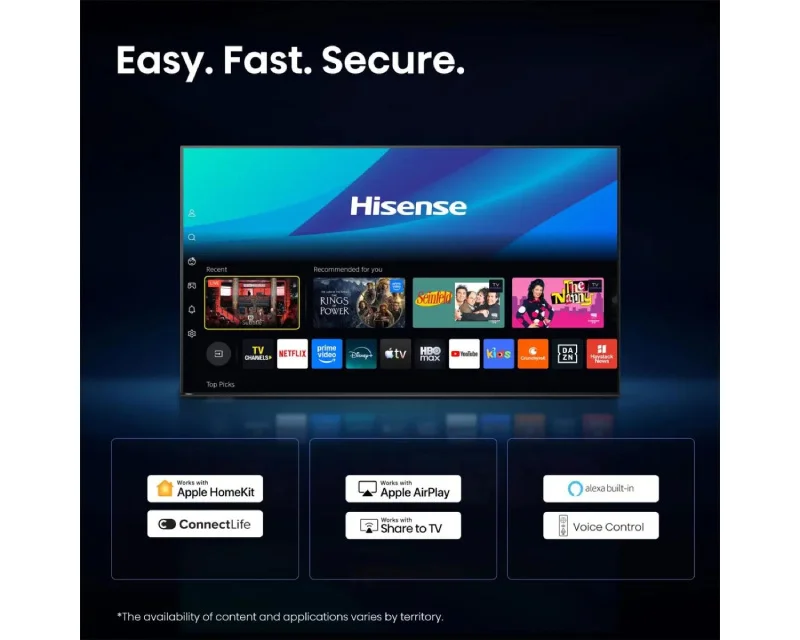 Hisense 43A6S Smart LED televizor 43" 4K Ultra HD Dolby Vision