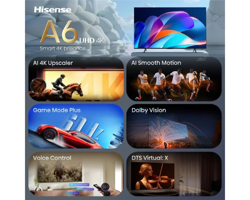 Hisense 50A6S LED televizor 50 inča 4K UHD Smart TV