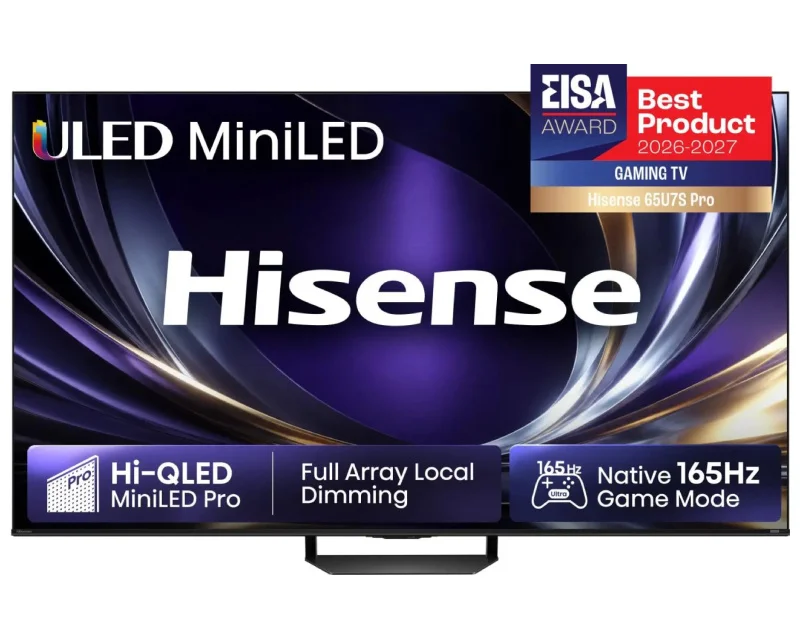 Hisense 65U7S PRO ULED MiniLED televizor 65 inča 4K 165Hz Smart TV