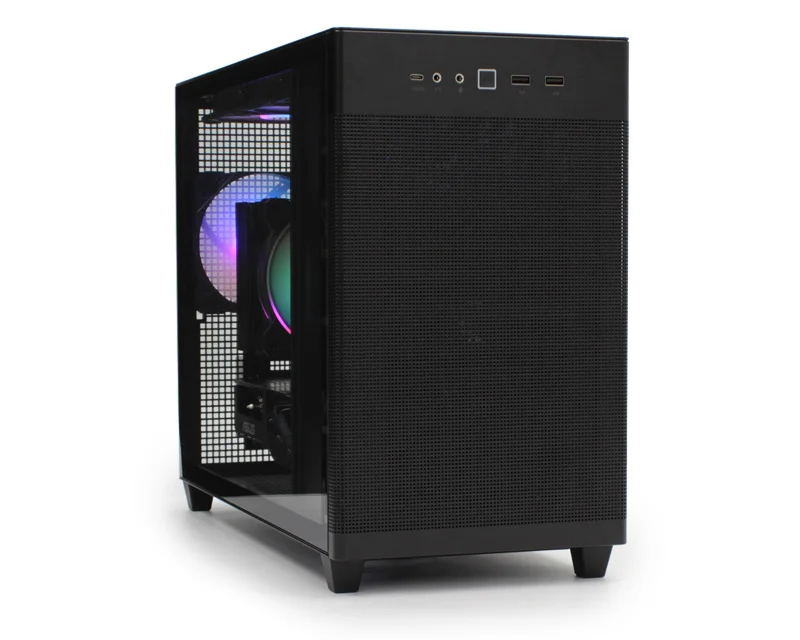 ASUS Prime AP201 TG Mini Tower kućište crno microATX kaljeno staklo