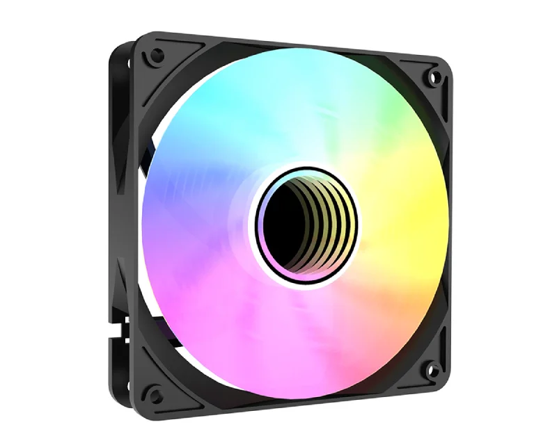 Raidmax ARGB PWM ventilator za kućište 120mm crni NV-IX120FBP