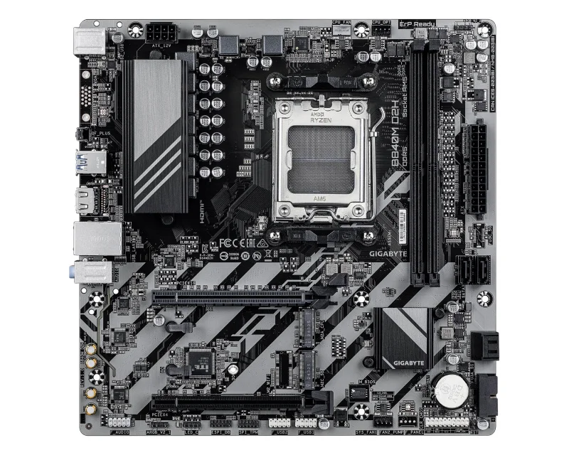 Gigabyte B840M D2H rev. 1.0 matična ploča AM5 DDR5 mATX