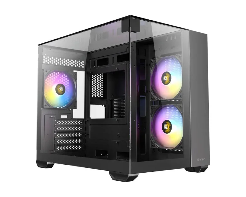 Antec CX600M mini tower kućište crno, microATX, 3 ARGB ventilatora