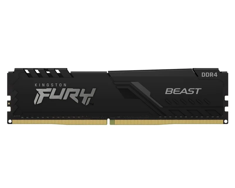 Kingston FURY Beast Black DDR4 RAM 8GB 3200MT/s CL16 KF432C16BB/8