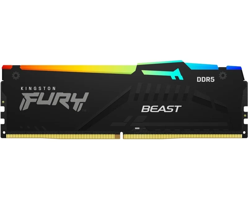 Kingston FURY Beast RGB DDR5 RAM 16GB 5600MT/s XMP KF556C40BBA-16