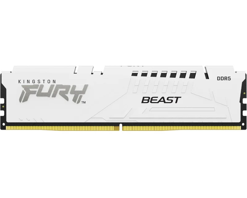 Kingston FURY Beast White DDR5 RAM 32GB 5600MT/s EXPO KF556C36BWE-32