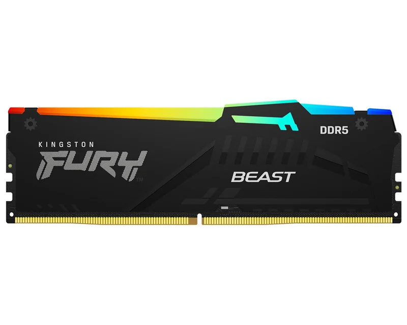 Kingston FURY Beast Black RGB DDR5 RAM 32GB 5600MT/s KF556C36BBE2A-32