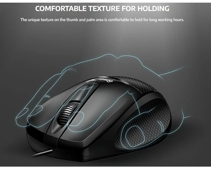 Genius DX-150X žični optički miš USB 1000 DPI crni