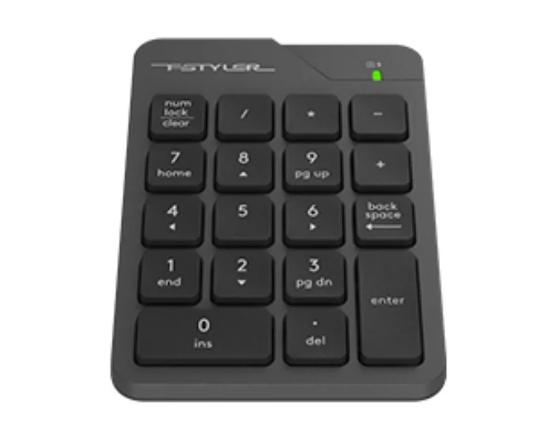 A4Tech Fstyler FGK21C bežična numerička tastatura USB-C punjiva siva