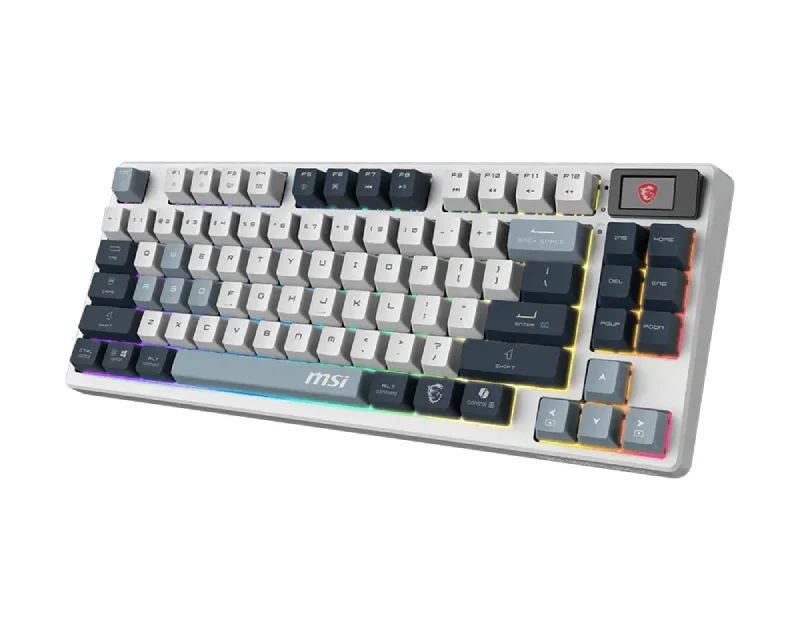 MSI Forge GK600 TKL Wireless Sky mehanička gejmerska tastatura RGB US