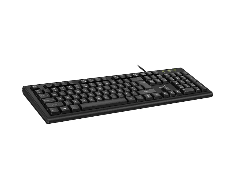 Genius KB-113 tiha žična USB tastatura sa Copilot tasterom YU crna