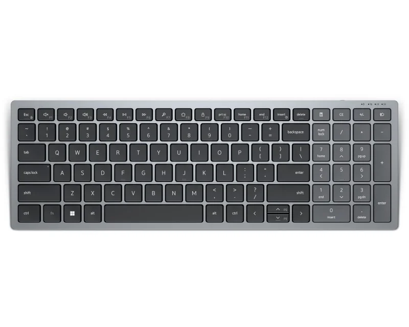 Dell Pro Plus Compact KB740 bežična tastatura za 3 uređaja US siva KB740-GY-R-INT