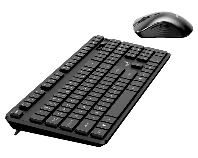 Genius bežični komplet tastatura i miš tihi tasteri YU raspored KM-8216S