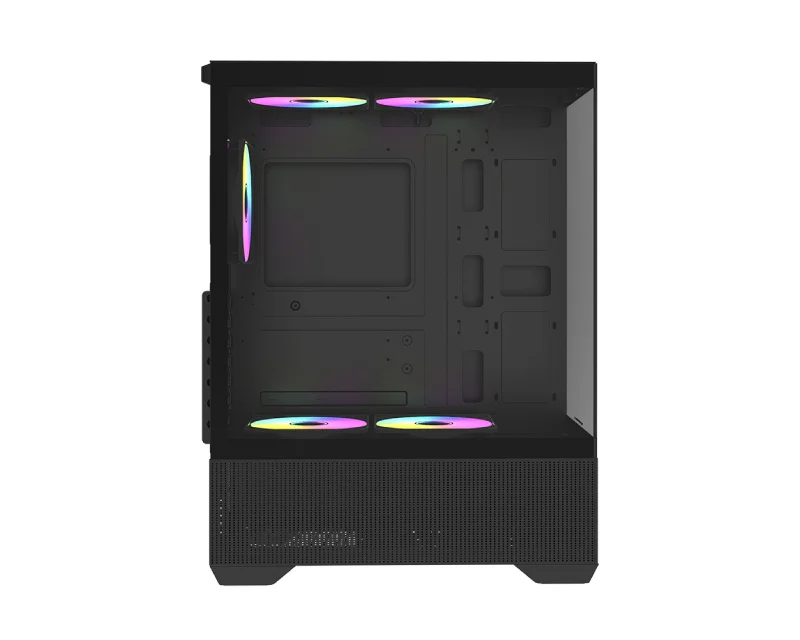 Raidmax Infinita i802 Air Tower kućište ATX 5x RGB ventilator kaljeno staklo i802ABS