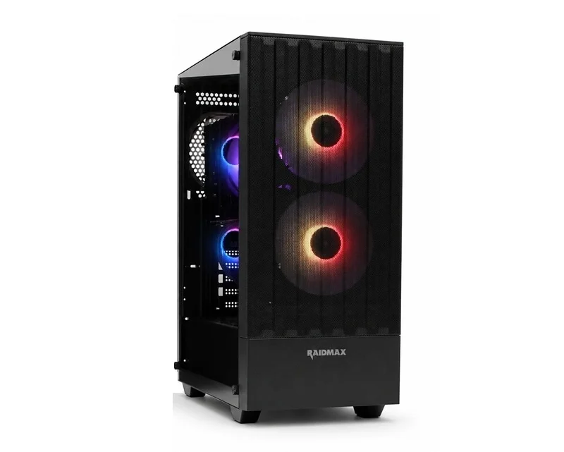 Raidmax Vector V218TBF Mid Tower kućište ATX sa napajanjem 650W ARGB crno