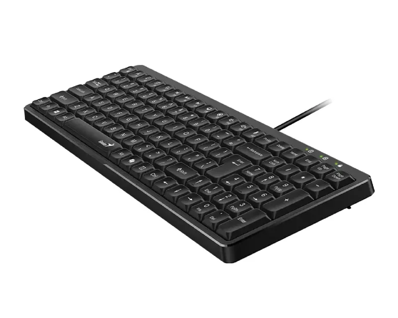 Genius LuxeMate 120 slim žična USB tastatura US raspored crna