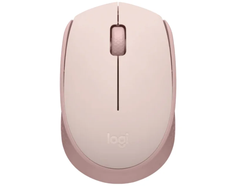 Logitech M171 bežični miš 1000 DPI roze