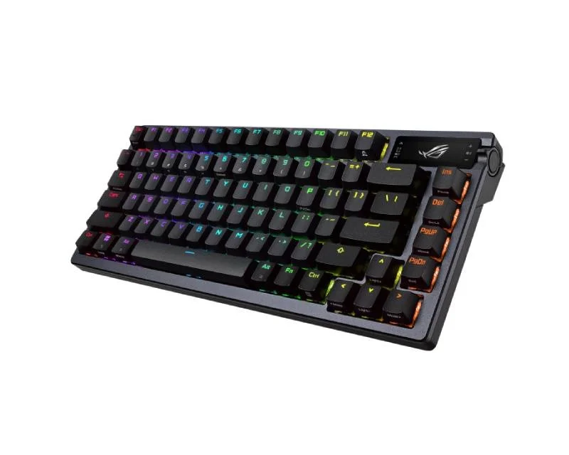 ASUS ROG Azoth M701 mehanička gejmerska tastatura bežična US RGB gunmetal