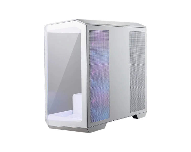 MSI MAG PANO M100R PZ White kućište microATX 4 ARGB ventilatora belo