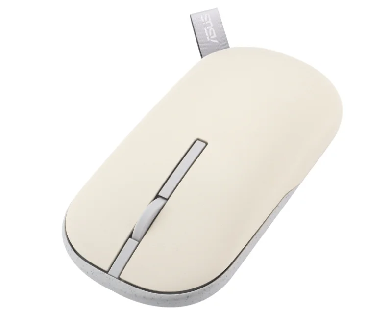 ASUS MD100 bežični miš Bluetooth 2.4 GHz 1600 DPI bež