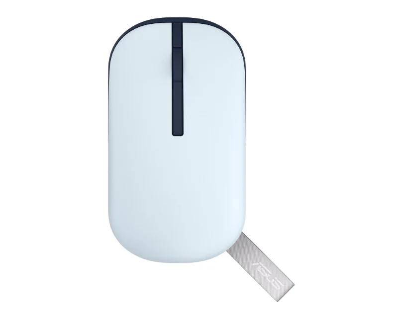 ASUS MD100 bežični Bluetooth miš tihi klik 1600 DPI tamno plavi