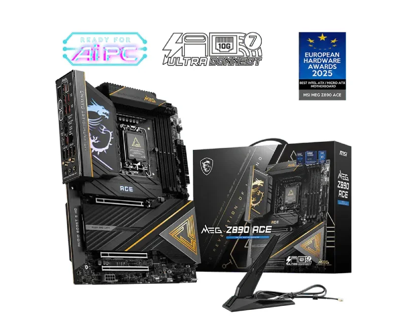 MSI MEG Z890 ACE matična ploča LGA 1851 DDR5 Wi-Fi 7 ATX