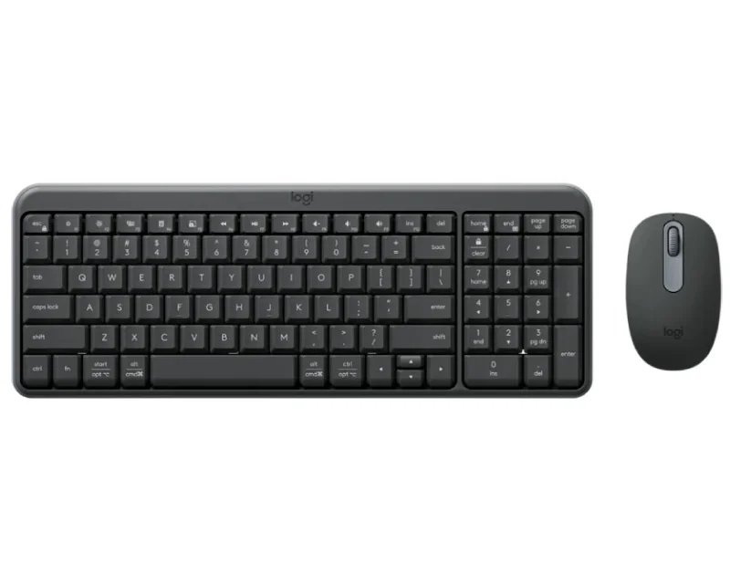 Logitech MK250 bežični Bluetooth komplet tastatura i miš US raspored crni