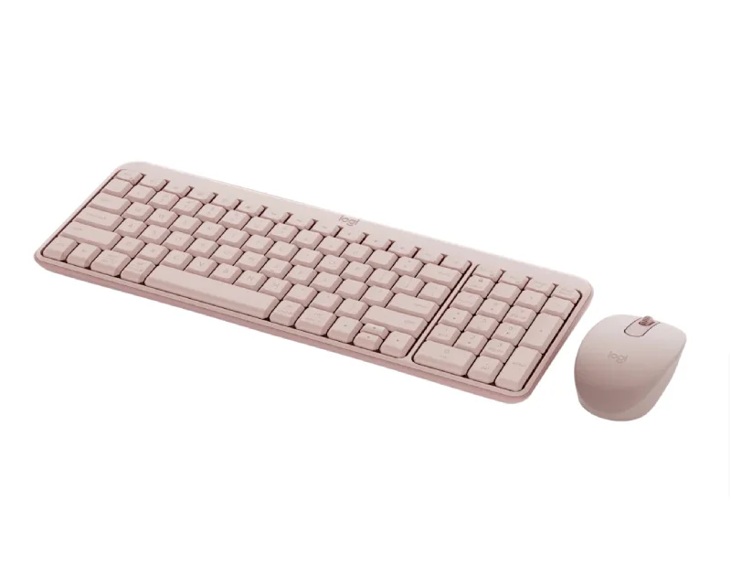 Logitech MK251 bežični Bluetooth komplet tastatura K251 i miš M251 US roze