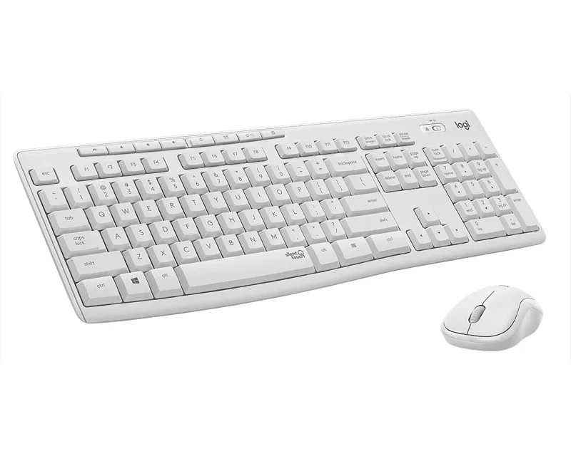 Logitech MK295 Silent bežični komplet tastatura i miš US bela 920-009824