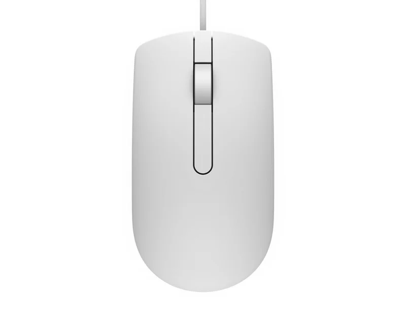 Dell MS116 žični optički miš USB 1000 DPI beli
