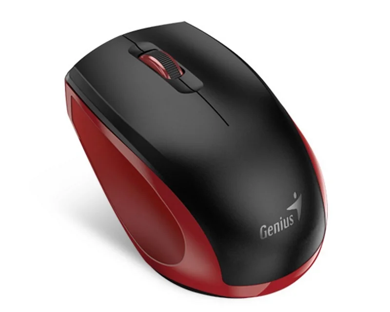 Genius bežični tihi miš 1200 DPI crno-crveni NX-8006S