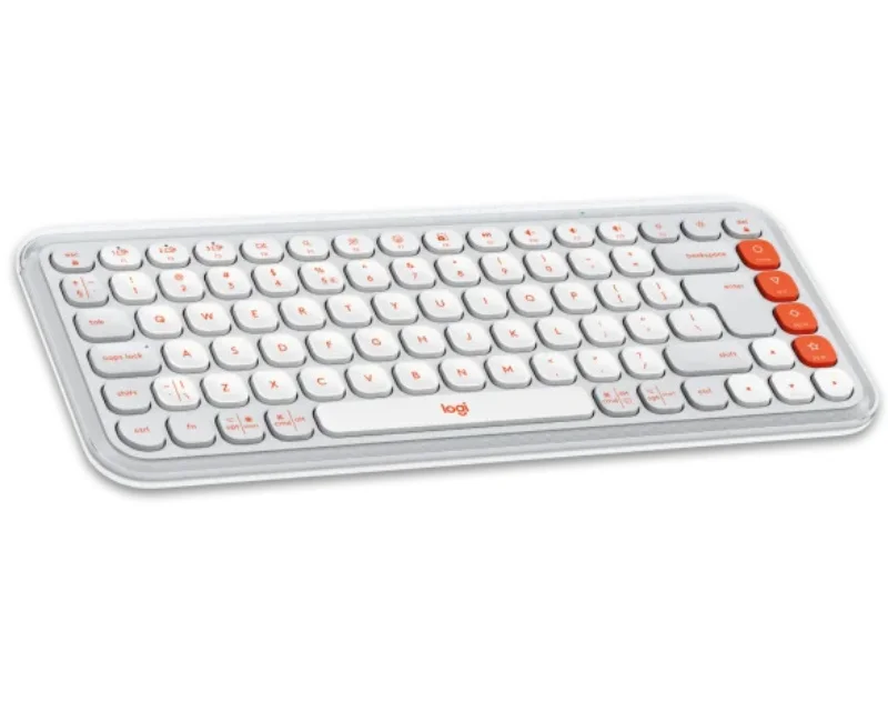 Logitech POP Icon Keys bežična Bluetooth tastatura US raspored bela
