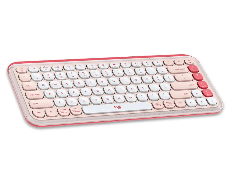 Logitech POP Icon Keys bežična Bluetooth tastatura US raspored roze
